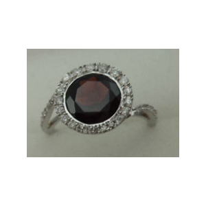 Lotus on sale garnet stone