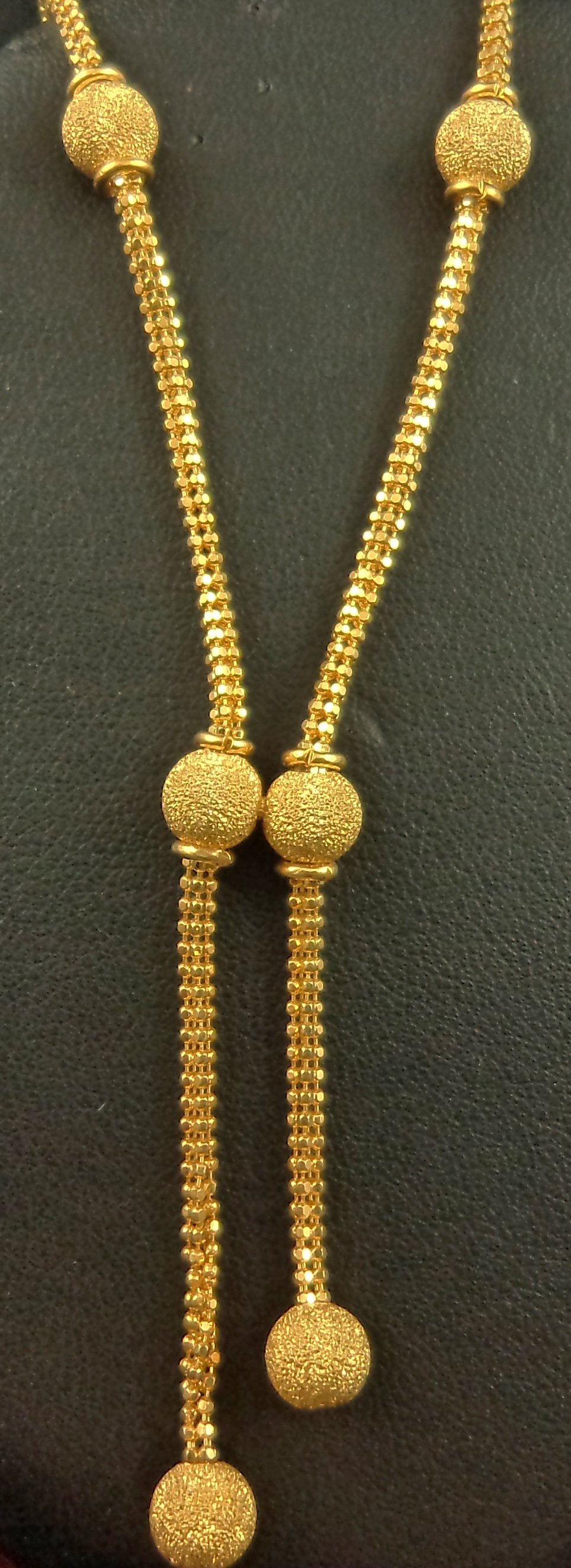 ganga jamuna gold chain