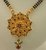 22 Karat Gold 2 Rows Long  Mangalsutra with Meenakari Pendant with Pearl, Emerald and Ruby Stone