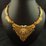 22 Karat Cleopatra V Shaped Choker