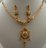 22Karat Gold Meenakari Pendant Necklace Set