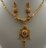 22Karat Gold Meenakari Pendant Necklace Set