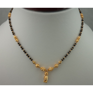 22 Karat Gold Single Row Mangalsutra 